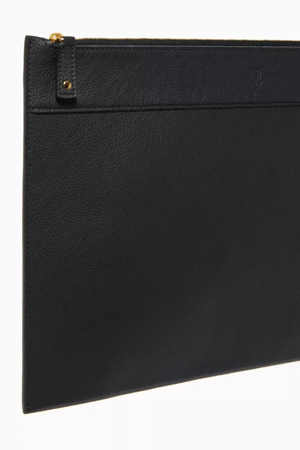 UB FASHION MONTROI Large Handpainted Leather Pouch