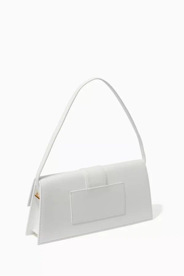 UB FASHION Jacquemus Le Bambino Long Shoulder Bag in Smooth Leather