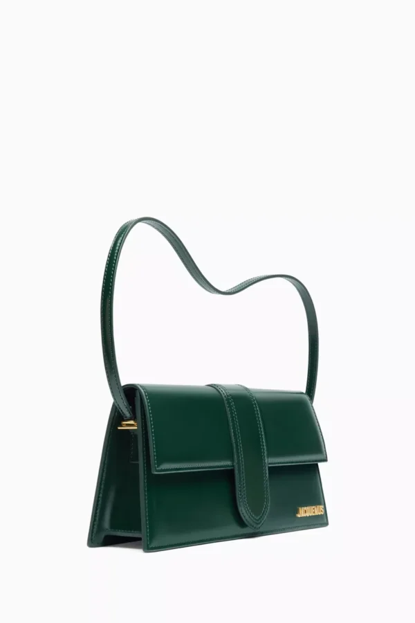 UB FASHION Jacquemus Le Bambino Long Shoulder Bag in Smooth Leather