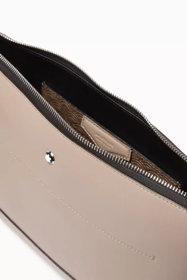 UB FASHION MONTBLANC Soft Pochette in Leather