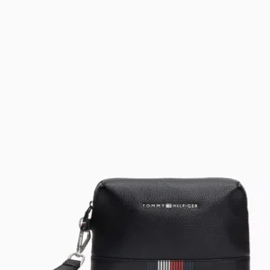 UB FASHION TOMMY HILFIGER TRAVEL POUCH IN ECO-LEATHER