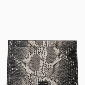 UB FASHION JIMMY CHOO Nelis Pouch in Snake-print Leather