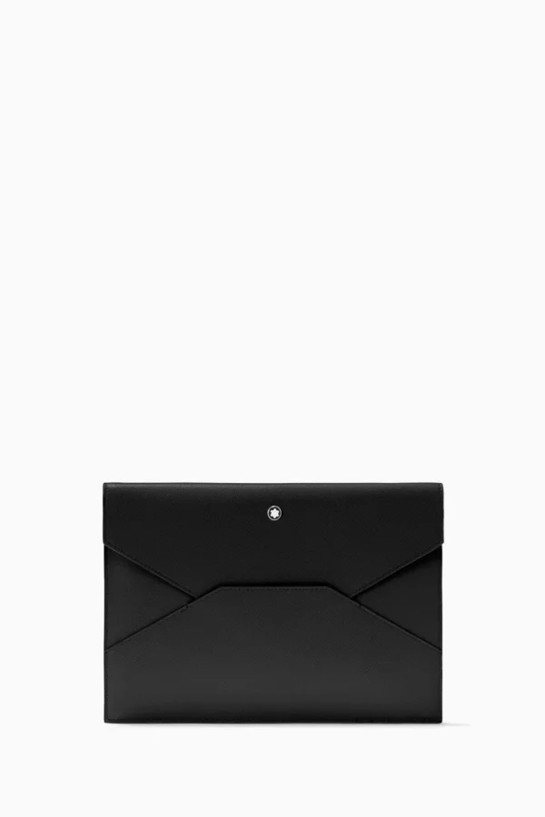 UB FASHION MONTBLANC SARTORIAL ENVELOPE POUCH IN LEATHER