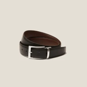 UB FASHION CALF LEATHER Reversible Belt