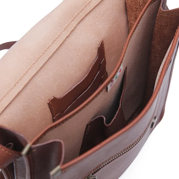 UB FASHION Gela Vertical Briefcase Messenger Bag - Image 8