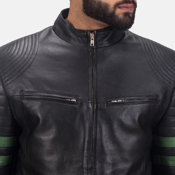 UB FASHION NIGHT TROOPER LEATHER JACKET