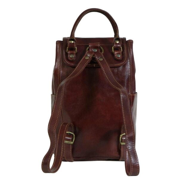 UB FASHION Italian Leather Backpack