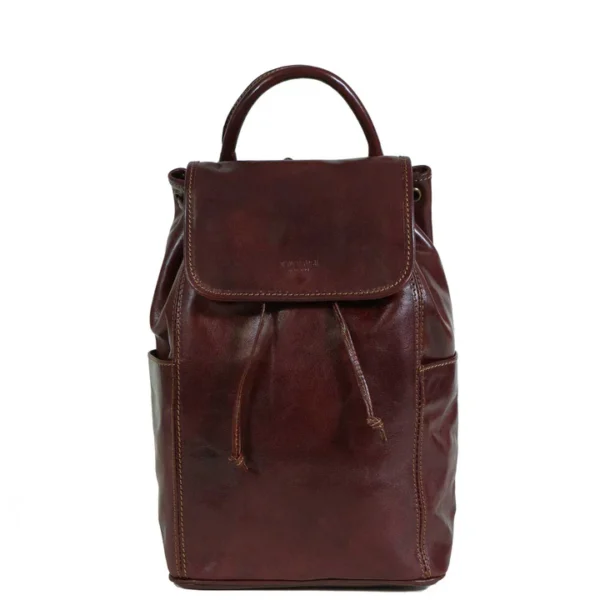 UB FASHION Italian Leather Backpack