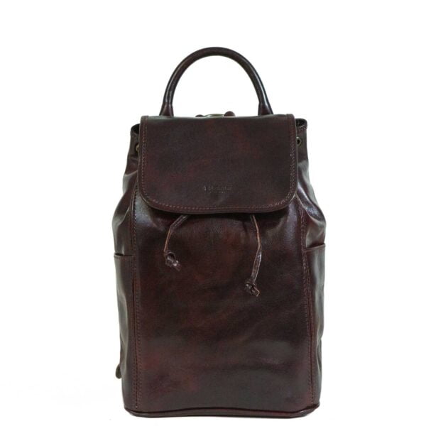 UB FASHION Italian Leather Backpack