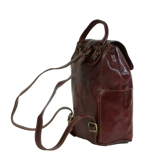 UB FASHION Italian Leather Backpack