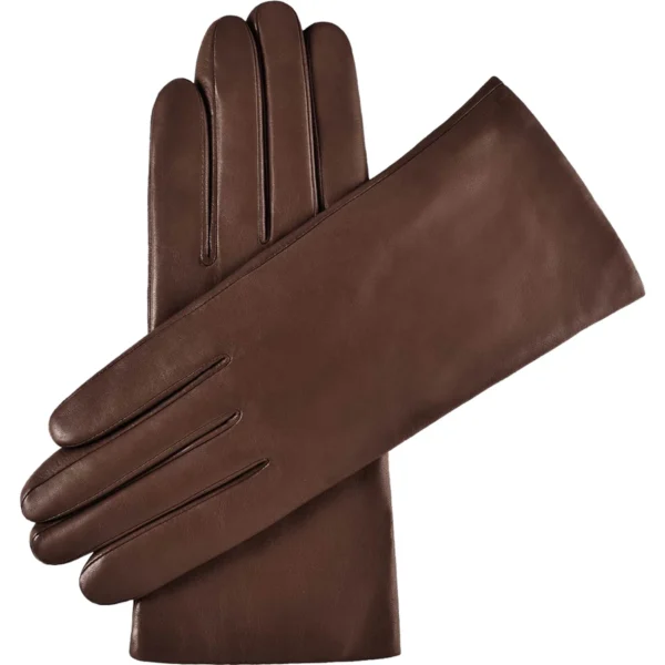 UB Fashion (dark brown) – lambskin leather driving gloves