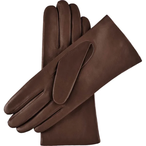 UB Fashion (dark brown) – lambskin leather driving gloves