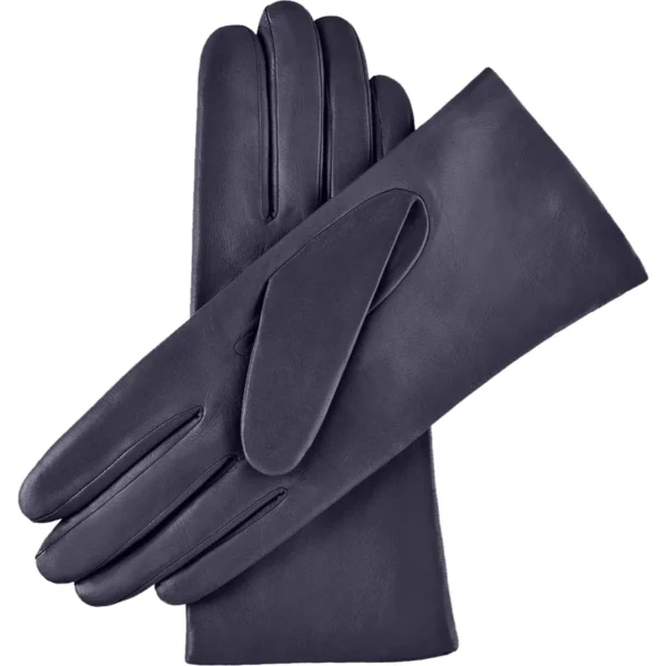 UB Fashion (navy) – lambskin leather gloves