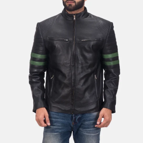 UB FASHION NIGHT TROOPER LEATHER JACKET