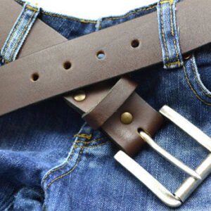 UB Fashion Handmade Brown Coloured Genuine Leather Belts