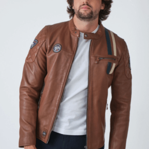 UB Fashion Biker Leather Jacket