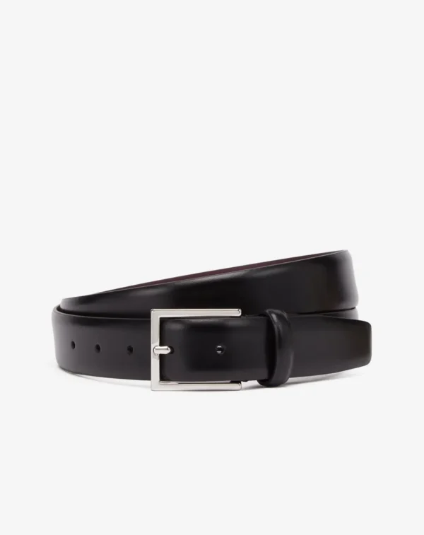 UB FASHION Black leather belt