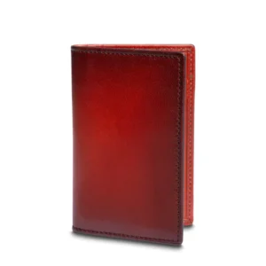 UB Fashion Old Leather Smoked Italia Calling Card Case