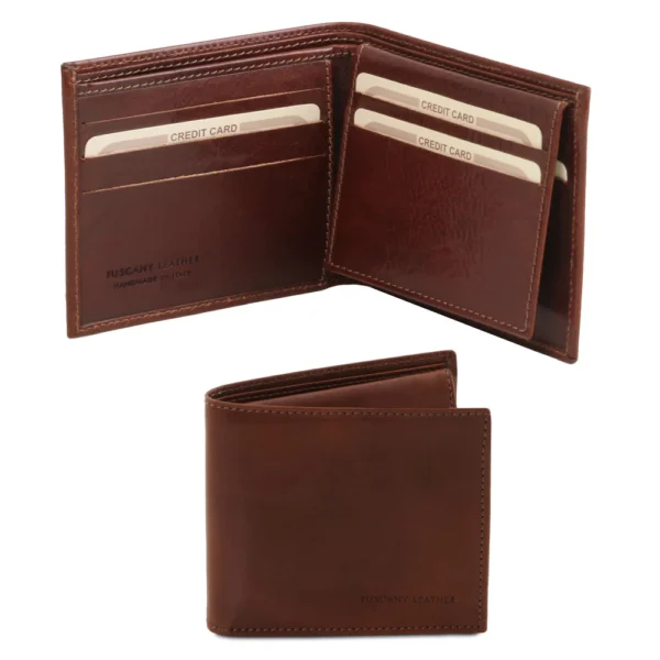 UB FASHION Exclusive 3 Fold Italian Leather Wallet