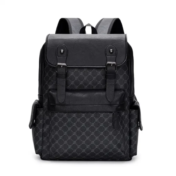 UB Fashion Men’s Waterproof Leather Laptop Backpack