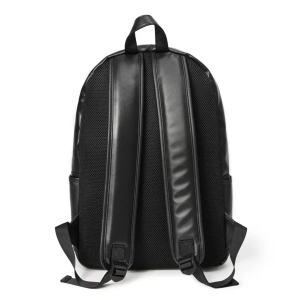 UB Fashion Checkered Leather Backpack for Men