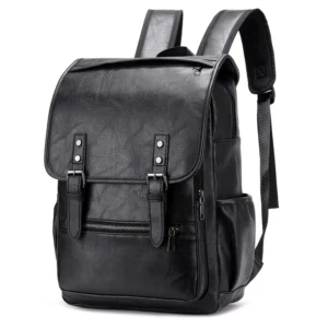 UB Fashion Trendy Men Leather Backpack