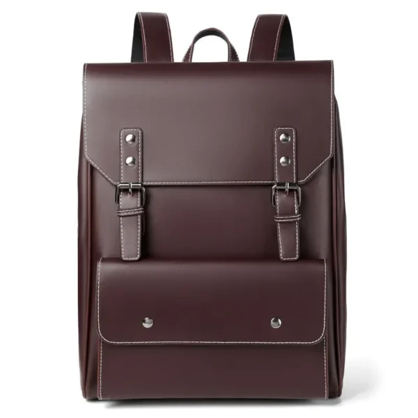 UB Fashion Best Quality PU Leather Laptop Backpack