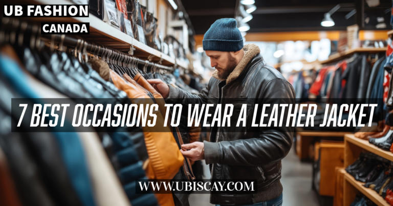 7 Best Occasions to Wear a Leather Jacket