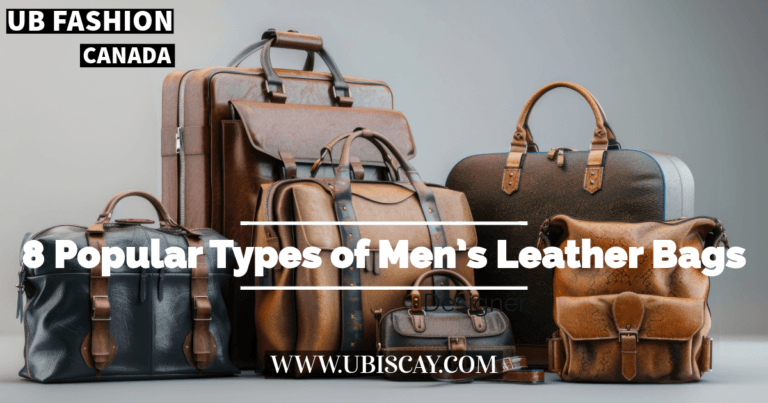 8 Popular Types of Men’s Leather Bags