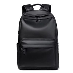 UB Fashion Waterproof Leather Laptop Backpack
